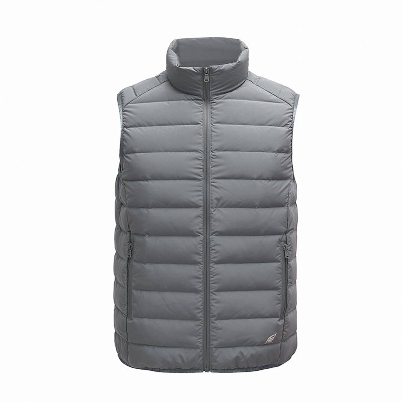 Men's High Quality 90% Goose Down No Sewing  Water-Repellent And Oil-Repellent  Vest