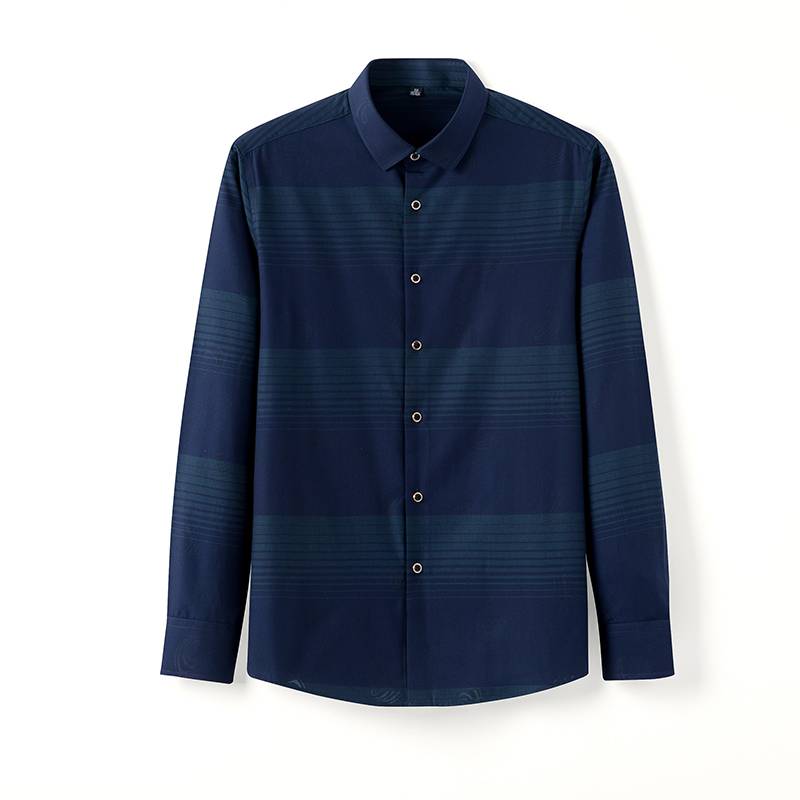 Men's  Striped Gradual Change Casual Shirt