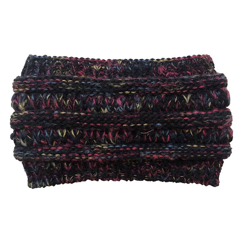 Women's Soft Stretch Winter Warm Cable Knit Fuzzy Lined Ear Warmer Headband