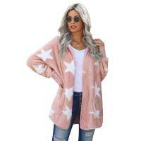 Women's Scatter Star Fuzzy Jacket