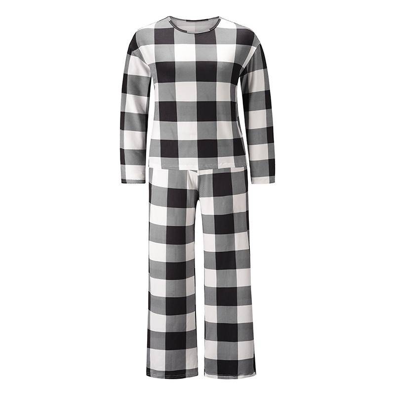 PLAID WHITE
