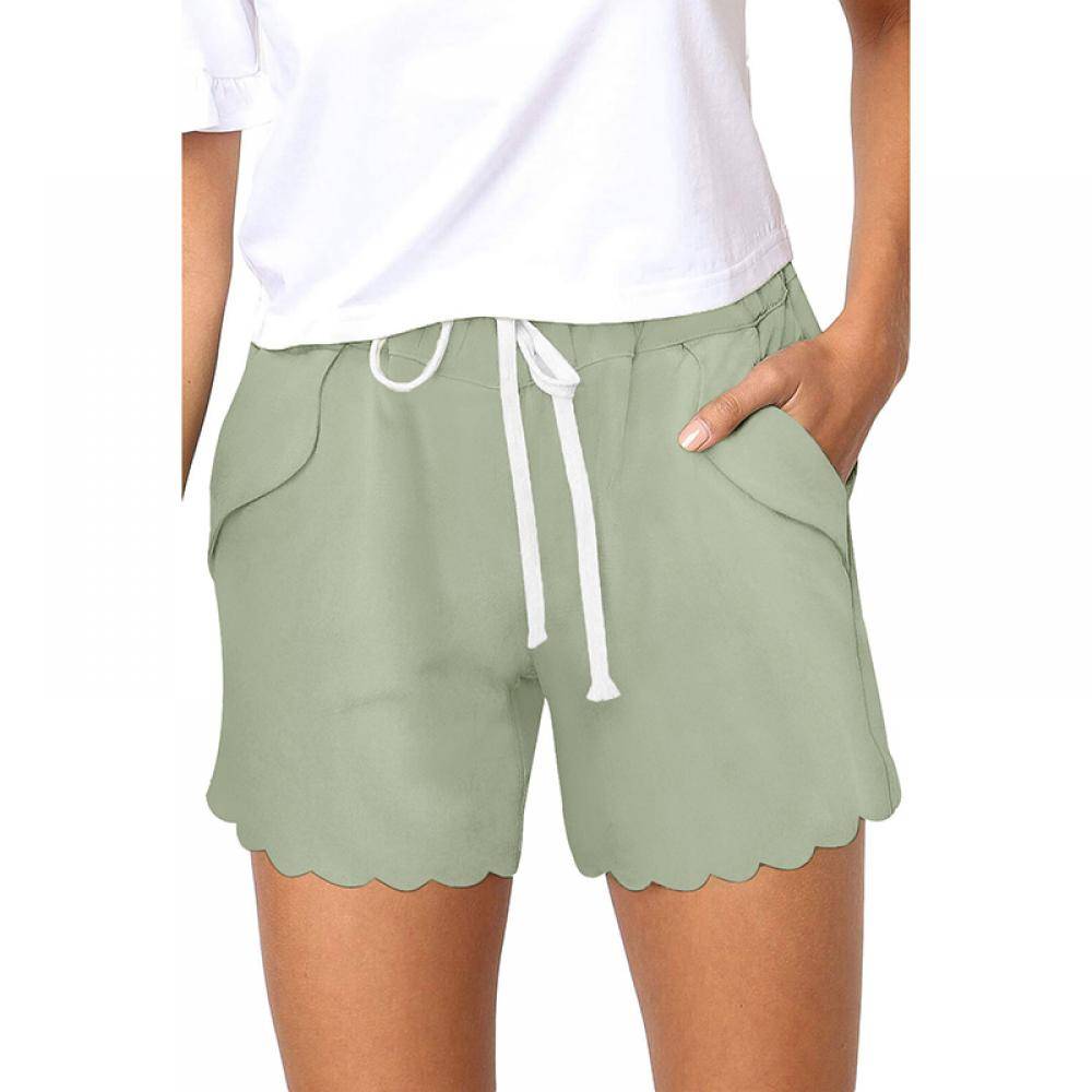 Women's Casual Drawstring Pocket Shorts