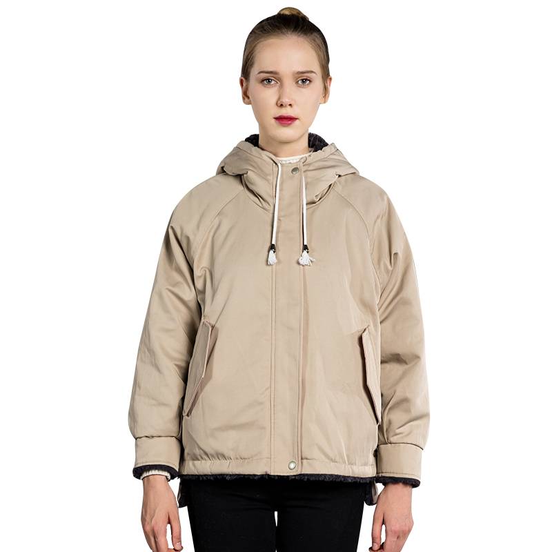 Women's Both Sides High Quality Thick Warm Fur Lined Jacket