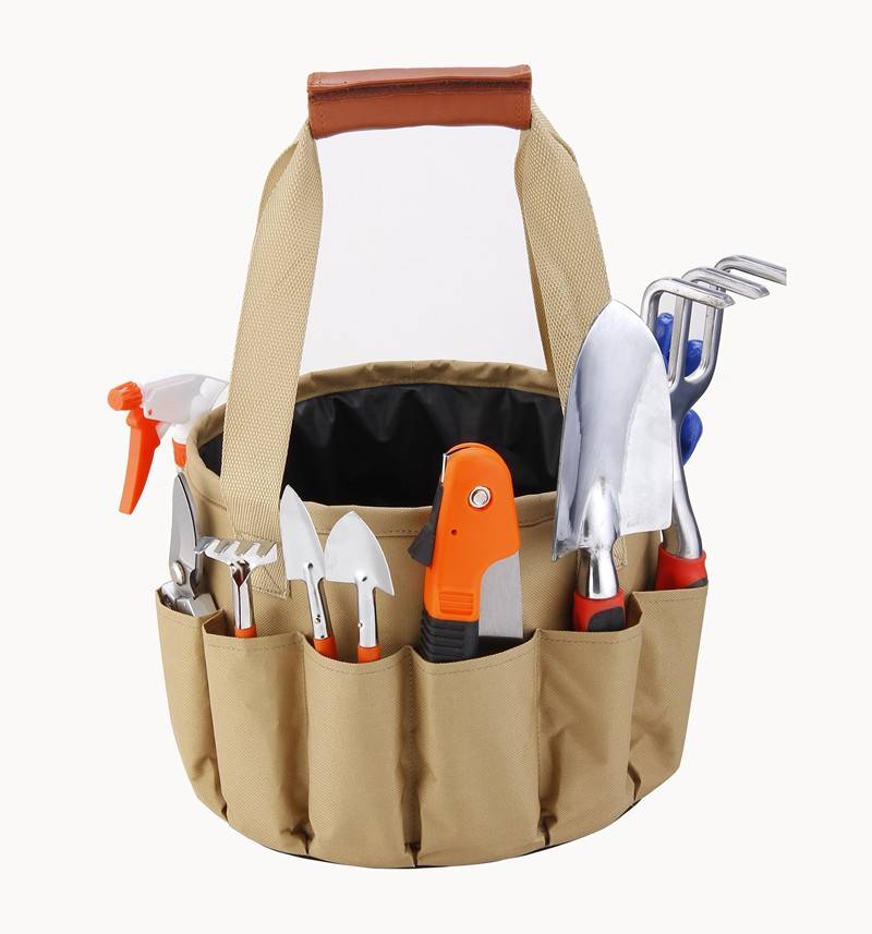 10PCS  Canvas Bag Combination Set Gardening Tool Kit Aluminium Garden Tool Sets With Gift Bag Garden Hand Tool Set