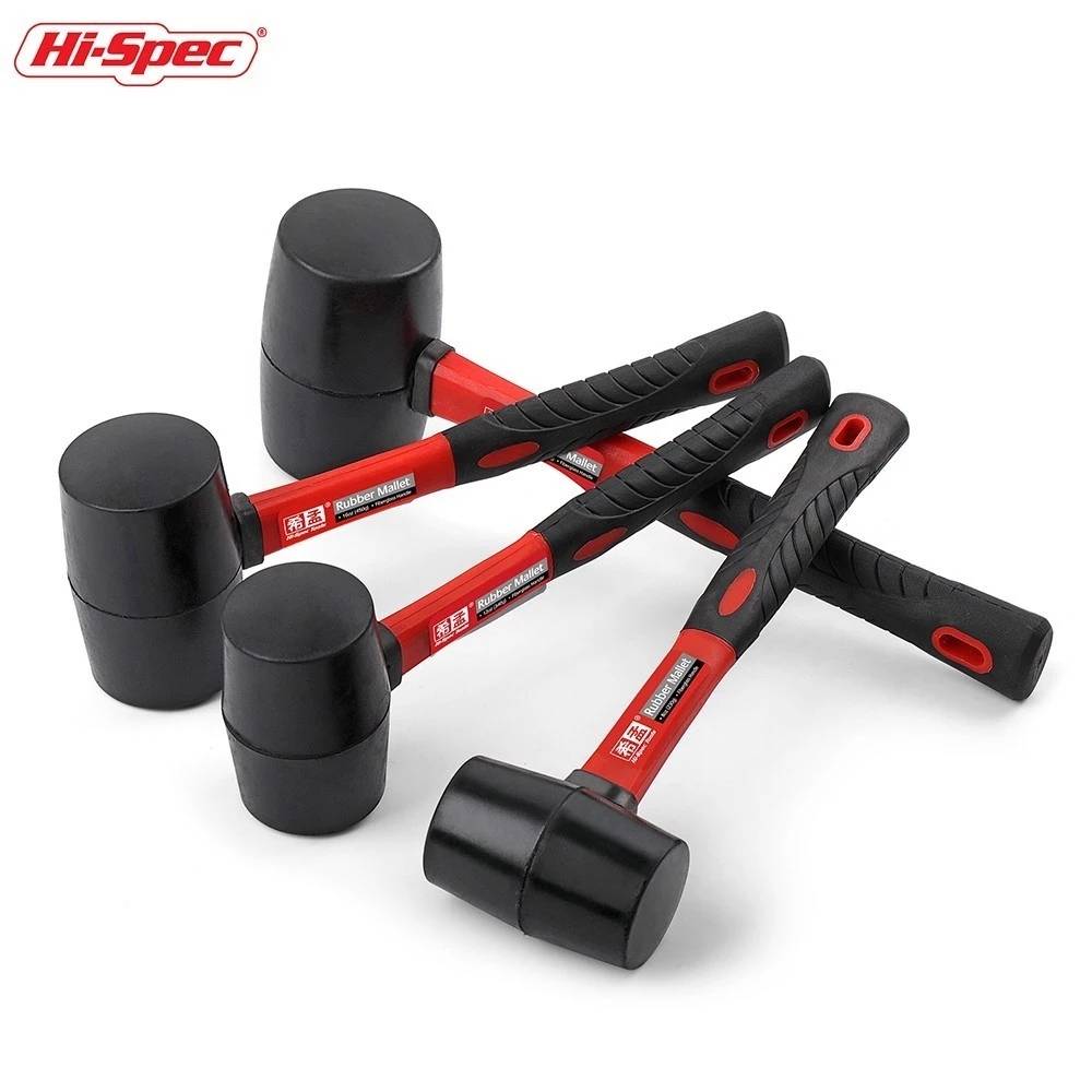 Heavy Duty Mallet Rubber Hammer 8/12/16/24oz Professional Floor Ceramic Tile Installation Fiberglass Hammer Hand Tools