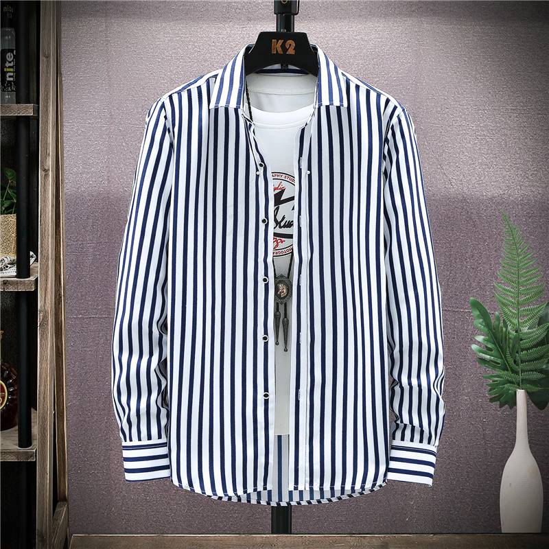 Men's Leisure Striped  Shirt