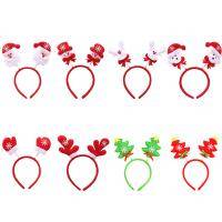 Pack of 8 Christmas Headbands For Kids Adults