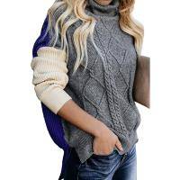 Women's Colorblock Knit Sweater