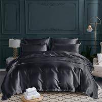 Luxurious Smooth Satin Silky  Comforter Set In A Bag 3 Pieces - 1 Comforter Sets, 2 Pillow Shams