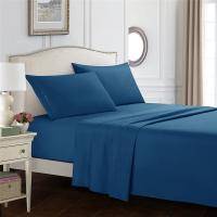 Sheet Set - 4 Piece Extra Soft Deep Pockets Breathable & Wrinkle Free With Embroidery Decoration