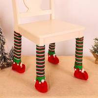 Christmas Decoration Elf Table Foot Cover One Set 4 PCS