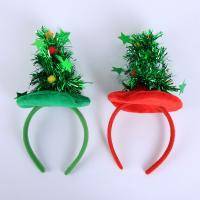 Christmas Tree Shape Decoration Headband Set Of 2 Colours For Kids Adults