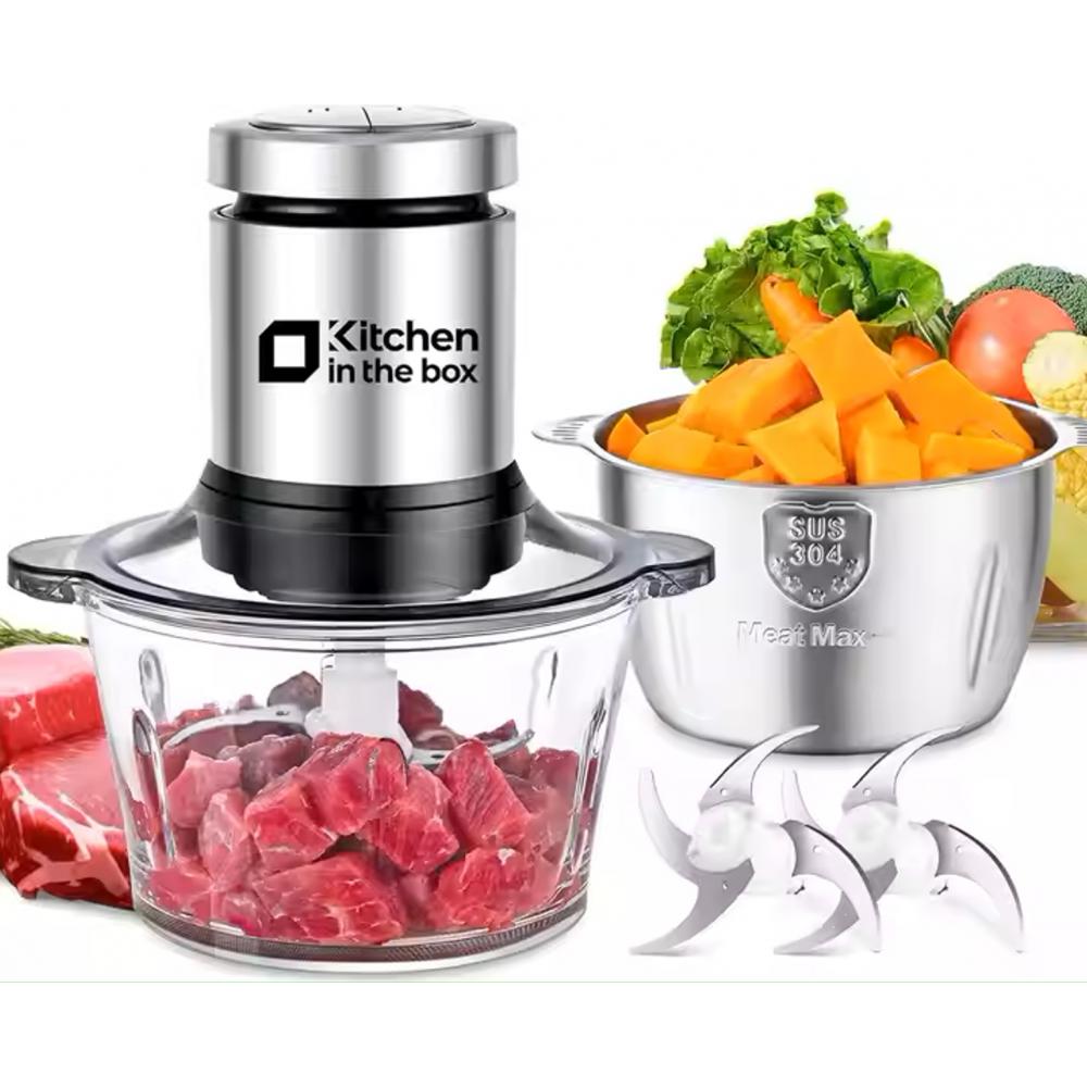 Wholesale High Quality Good Selling 400W SUS GLASS 1.8L Bowl Meat Grinder for Sell